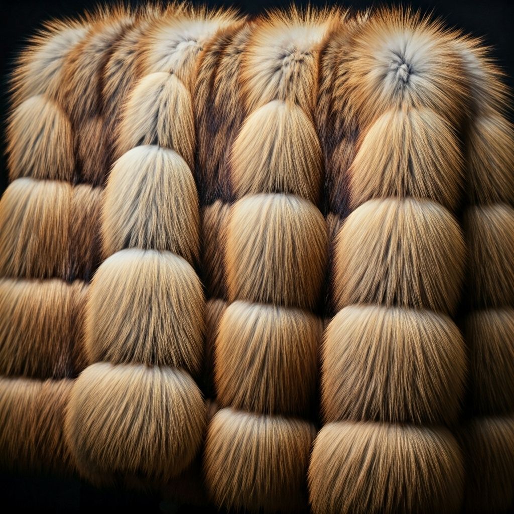 kürk ürünleri - lüks deri kürk